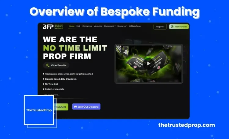 Complete Overview Of Bespoke Funding Program Forex Prop Firm The