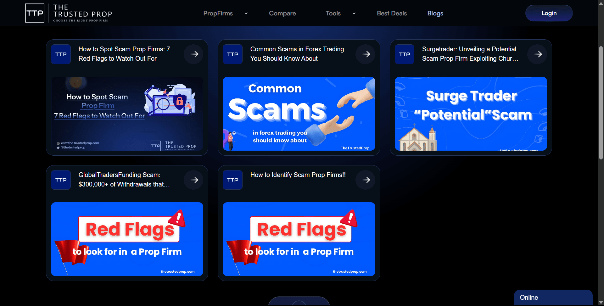 scams alert risk and waring by The Trusted Prop